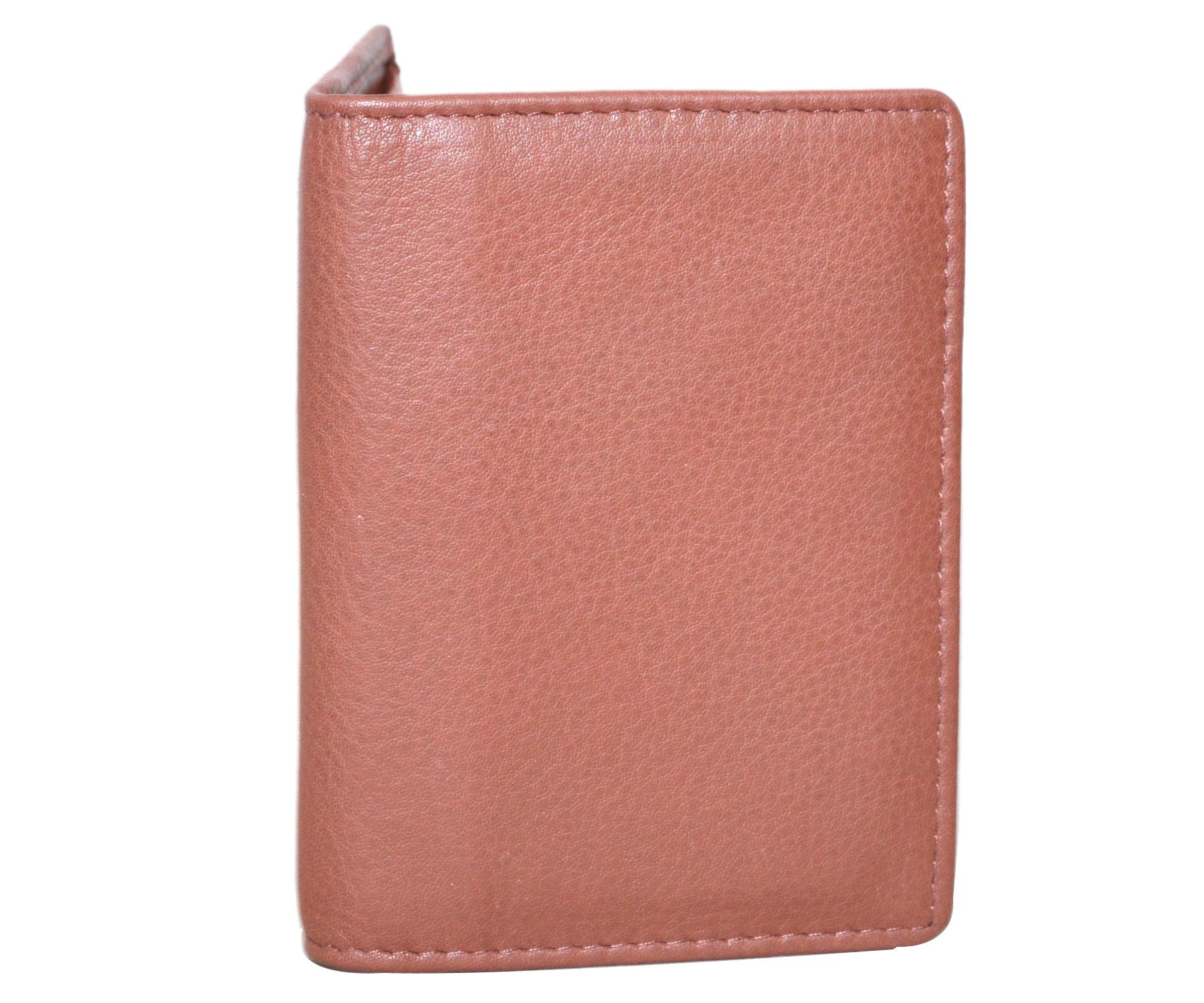 Touro Signature Leather Wallets Pebble Grain Gusset Card