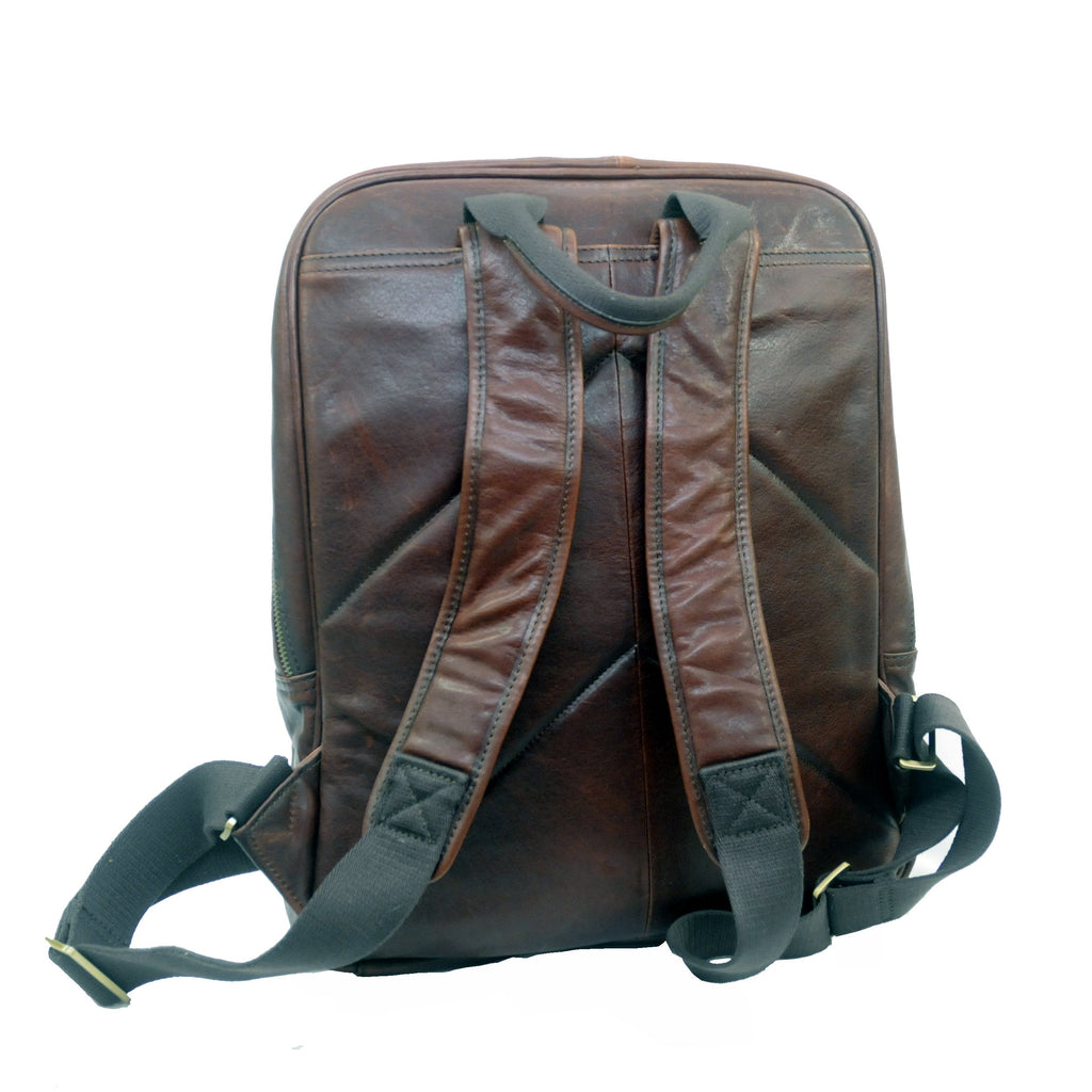 Touro Signature Leather Laptop Backpack