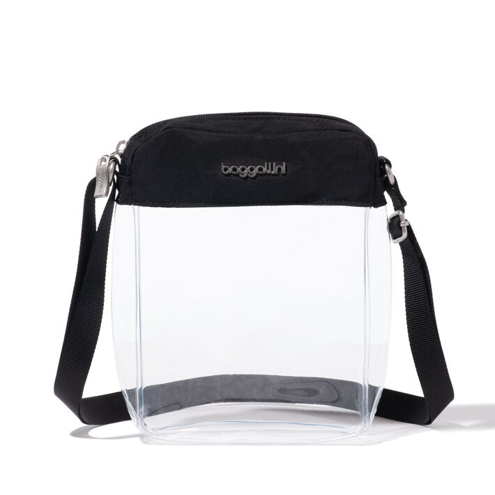 Baggallini Clear Stadium Explorer Crossbody
